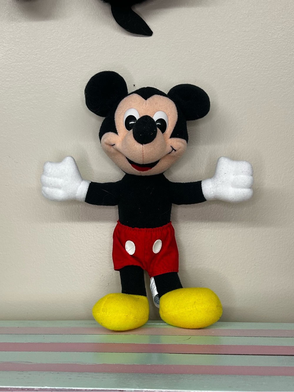 Vintage 1989 Playskool Mickey Mouse plush